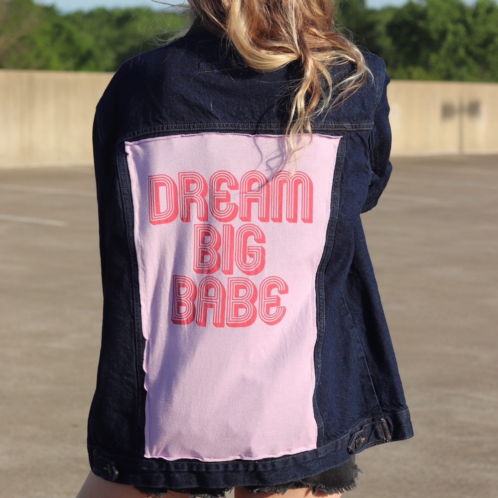 Reworked denim jacket